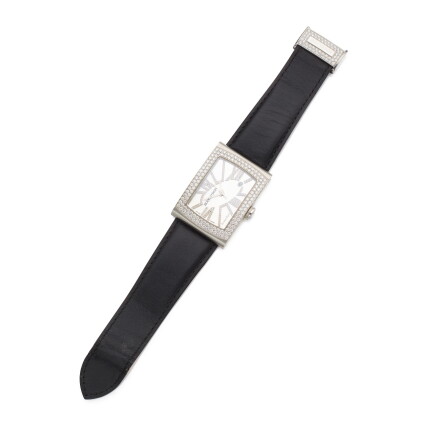 Catalog image of boucheron | platinum and diamond wristwatch