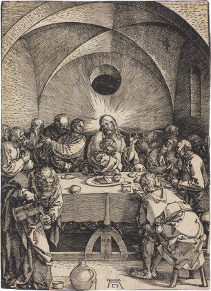 Catalog image of The Last Supper (B. 5; M., Holl. 114)