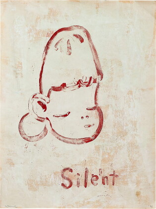 Catalog image of Yoshitomo Nara 奈良美智 | Silent 無聲