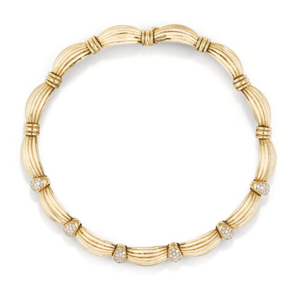 Catalog image of collier diamants, o.j. perrin | diamond necklace, o.j. perrin