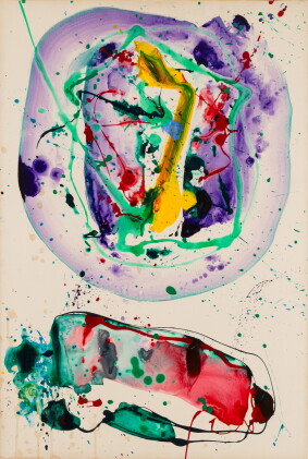 Catalog image of sam francis | sans titre [untitled]