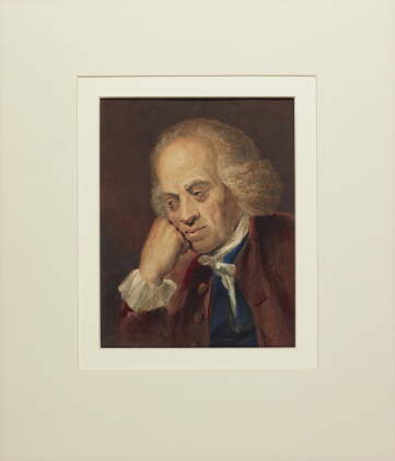 Catalog image of portrait of michael johnson, father of samuel johnson