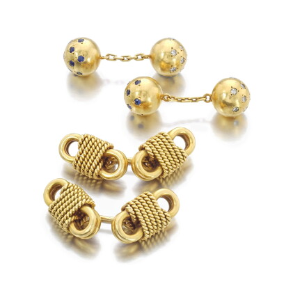 Catalog image of Two pairs of cufflinks