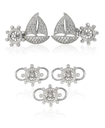 Catalog image of diamond dress set, 'nautica', michele della valle