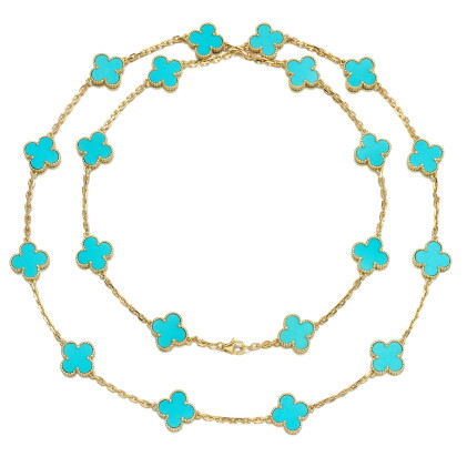 Catalog image of Turquoise necklace, 'Alhambra'