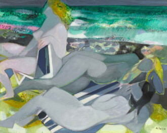 View 1 of Lot 59: Baigneuses à Trouville 