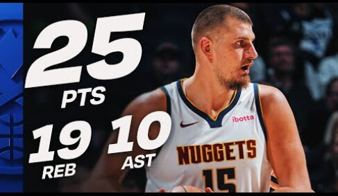 Nikola Jokić Gets His Third Straight TRIPLE-DOUBLE! | October 27, 2025