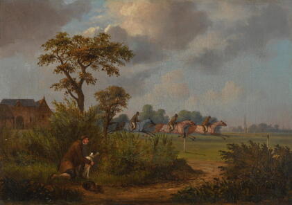 Catalog image of irish school, early 19th century | the poacher
