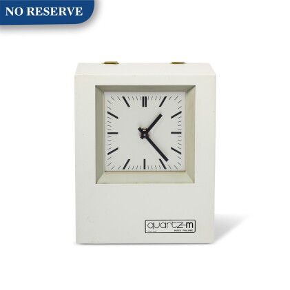 Catalog image of model qm1 st2/1 quartz-m a large rectangular master clock, circa 1970