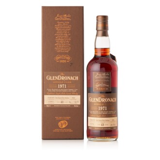 View 1 of Lot 6176: Glendronach 43 Year Old Cask #2920 48.6 abv 1971 (1 BT70)