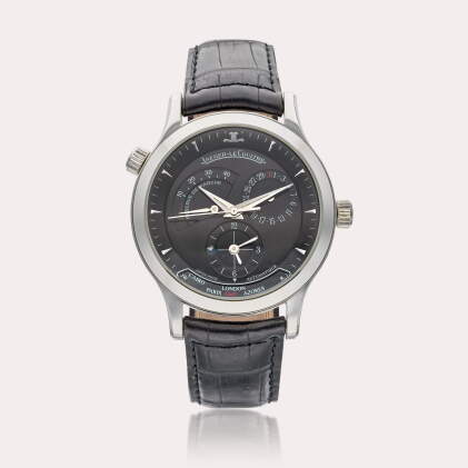 Catalog image of Reference 142.8.92.S Master Control Geographic | A stainless steel automatic wo…