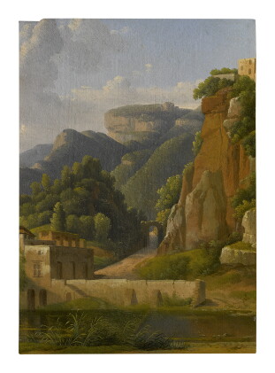 Catalog image of alexandre-hyacinthe dunouy | view of stabiae, near castellammare