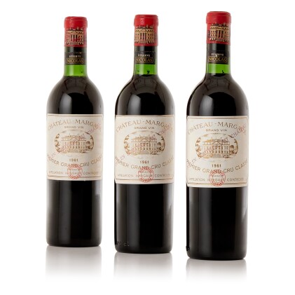 View 1 of Lot 1543: Château Margaux 1961 (6 BT)
