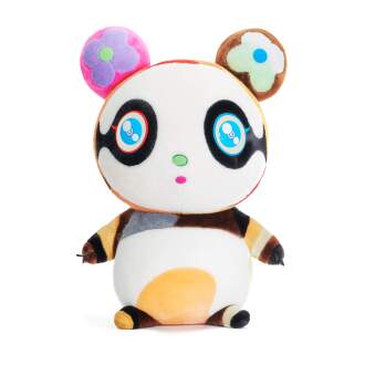 View 1 of Lot 729: Louis Vuitton x Takashi Murakami Multicolor Velvet Limited Edition PutiPanda, 2009
