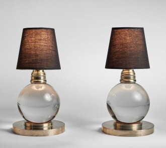 View 1 of Lot 420: Pair of Table Lamps