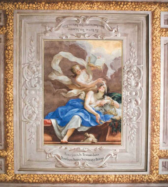 Fig. 1 Il Volterrano, Truth illuminating human blindness, 1651–52, 1st floor of Palazzo della Gherardesca, Florence