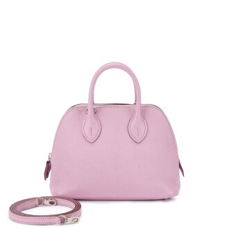 View 1 of Lot 645: Mauve Sylvestre Chèvre Mini Bolide 1923 Palladium Hardware, 2019 and Twilly