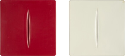 Catalog image of Concetto Spaziale (Red and White)