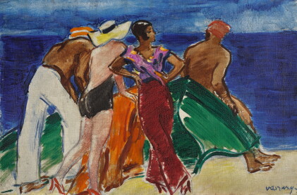 Catalog image of jános vaszary | beach in italy