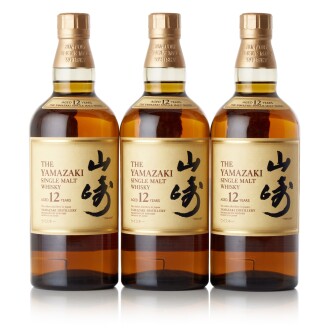 View 1 of Lot 6250: 山崎 The Yamazaki 12 Year Old 43.0 abv NV (3 BT70)