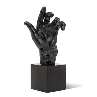 View 1 of Lot 151: Étude de main gauche pour Pierre et Jacques de Wiessant