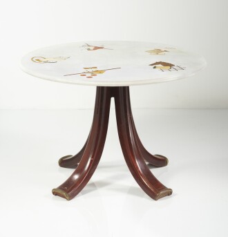View 1 of Lot 62: Low game table, model n. 6521