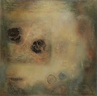 View 1 of Lot 374: Painting in Yellow