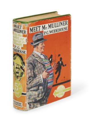 Catalog image of wodehouse, collection of 4 "mr mulliner" volumes, 1927-37, including meet mr mu…