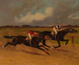 View 1 of Lot 423: James B. Brady’s Accountant, Winning the Realization Stakes