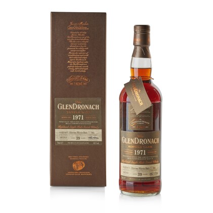 The Glendronach 39 Year Old Single Cask #441 48.1 abv 1971