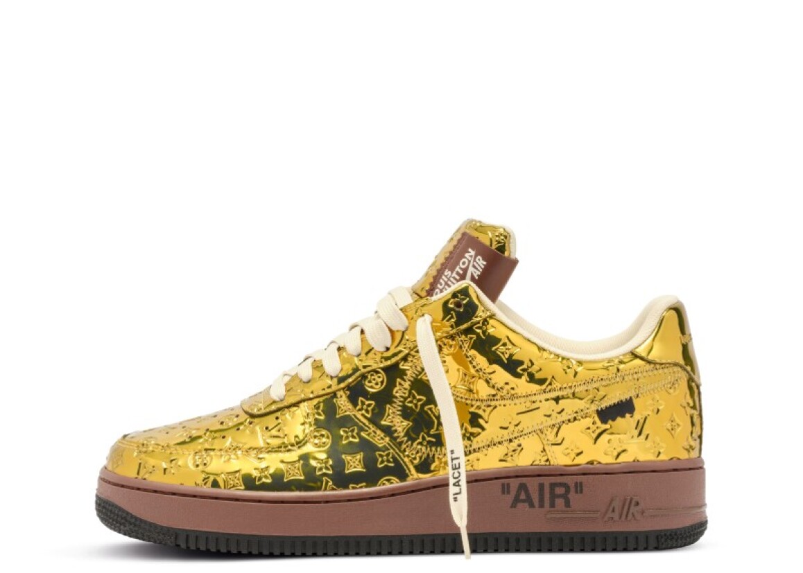 Louis Vuitton x Nike Air Force One | Exclusive Auction Release | Sneakers, Sports Memorabilia