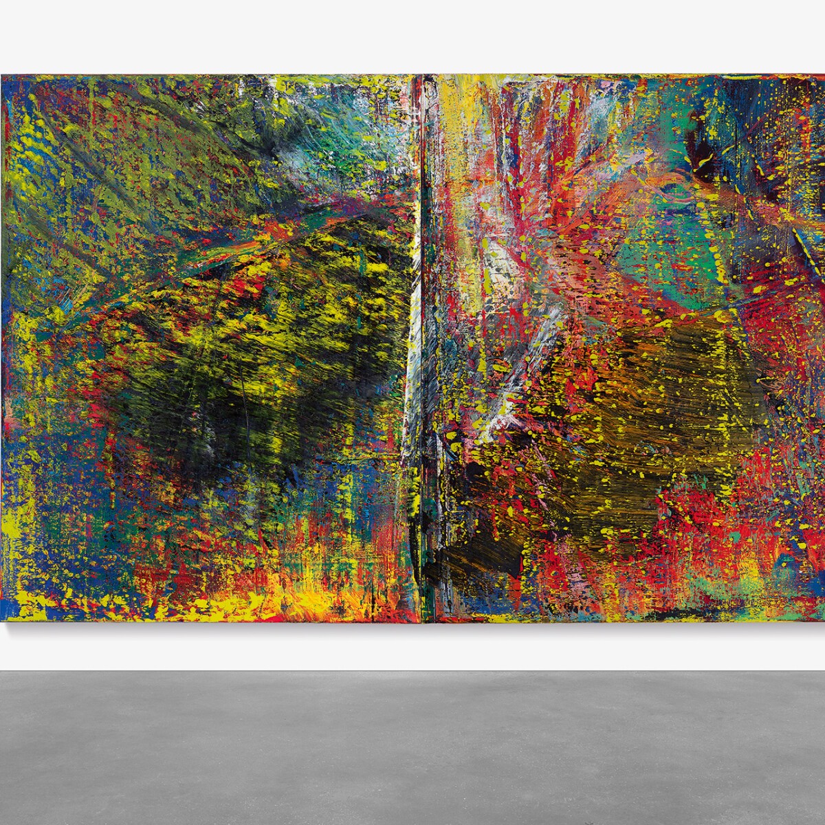 Gerhard richter s abstract painting essay image