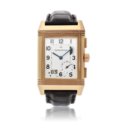 Catalog image of Reference 240.2.18 Grande GMT Reverso | A pink gold reversible dual time zone w…