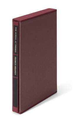 Catalog image of heaney, the burial at thebes, 2004