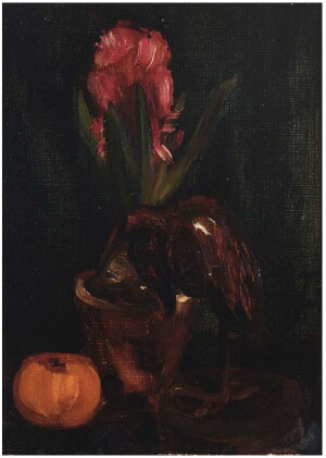 Catalog image of still life with hyacinth