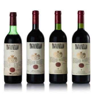 View 1 of Lot 463: Tignanello 1978/1985/1993/1995 (4 BT)