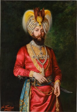 View 1 of Lot 6: Portrait of a Man, Previously Called "Ruler of Sarenak"