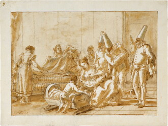 View 1 of Lot 39: The Nursing of Punchinello