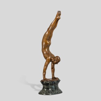View 1 of Lot 235: Gymnast
