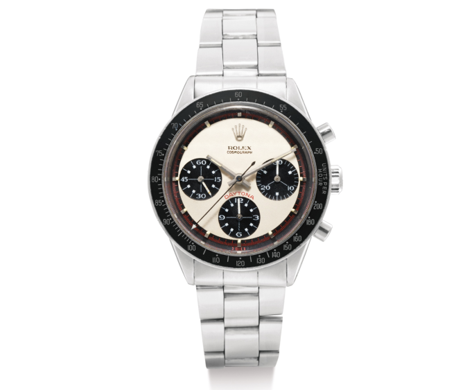 THE ICONIC "NEWMAN DIAL" PICTURED ON A PAUL NEWMAN DAYTONA REFERENCE 6241 AVAILABLE NOW.