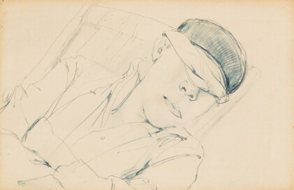 Catalog image of Jeune homme dormant