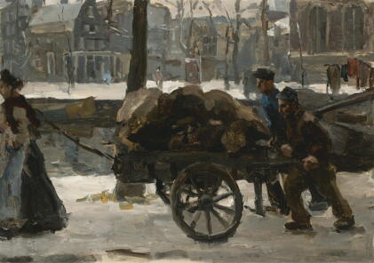 Catalog image of isaac israels | the prinsengracht near the noordermarkt, amsterdam