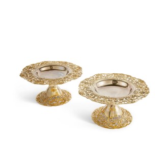 View 1 of Lot 88: A Pair of American Silver-Gilt Tazza, Theodore B. Starr, New York, Circa 1900