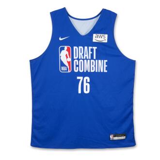 View 1 of Lot 4: Caleb Wilson 2026 NBA Draft Combine Worn Jersey