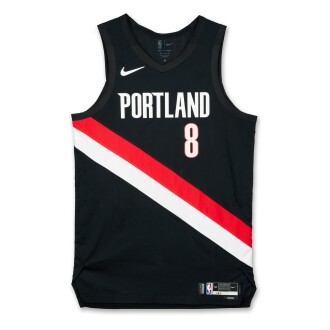 View 1 of Lot 162: Deni Avdija Portland Trail Blazers 2025-2026 Game Worn Icon Edition Jersey | 2 Double-Doubles | Matched to 6 Games