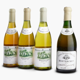 View 1 of Lot 299: Montrachet 1961 Bouchard Père et Fils (3 BT)