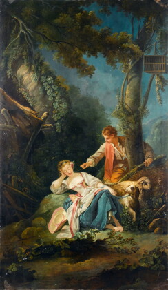 Catalog image of Evening or The Interrupted Sleep (Le sommeil interrompu) 《傍晚》或《被打擾的淺眠》