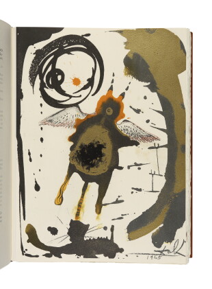 Catalog image of [salvador dalí, illustrator] — bible | biblia sacra. milan: rizzoli, 1967