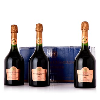 View 1 of Lot 9259: Taittinger, Comtes de Champagne Rosé 1996 (6 BT)