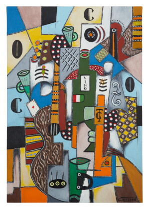 Catalog image of georges terzian | guitare et pipe
